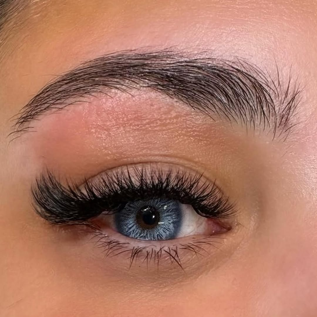 Cat-eye lash extension set