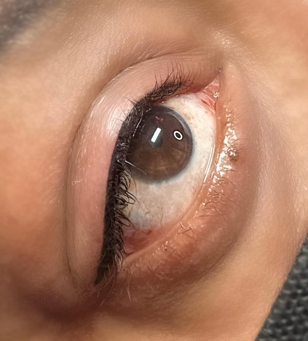 Classic permanent eyeliner tattoo