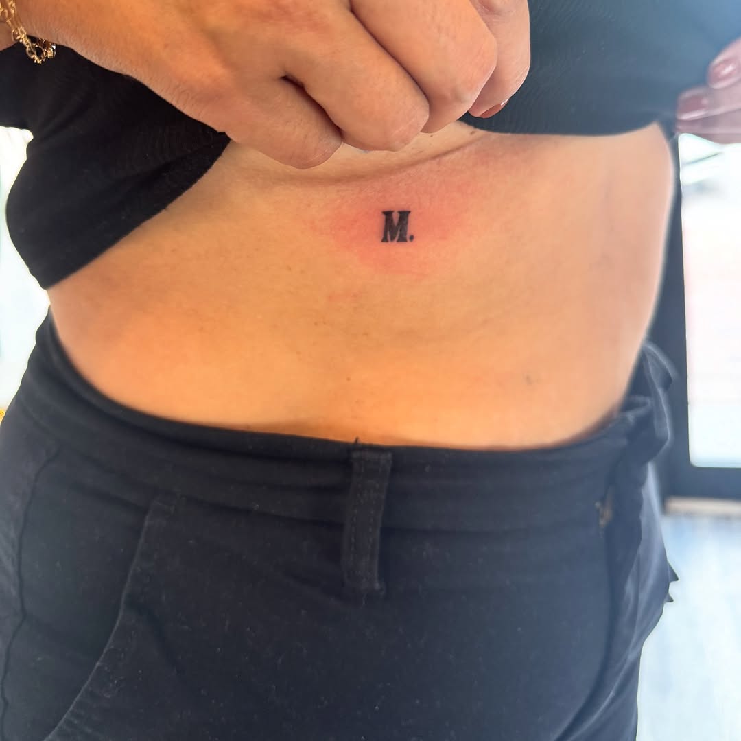 Small fine-line tattoo with personal meaning