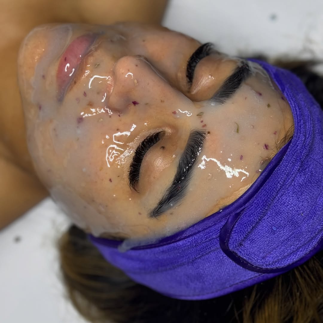 Facial treatment at Belladonna Glamour Studio
